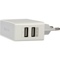 Partner Сетевое зарядное устройство USB 2.1A, 2 USB (ПР026561)